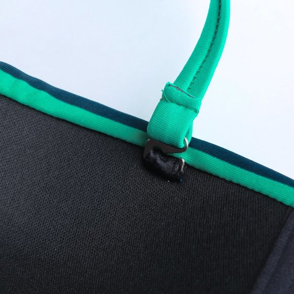 Green Halter Bandeau Bikini - Picture 12 of 16